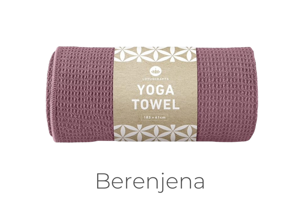 toalla de yoga berenjena