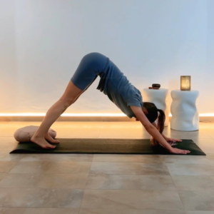 perro boca abajo asana postura yoga