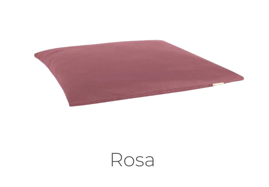 esterilla de meditación rosa