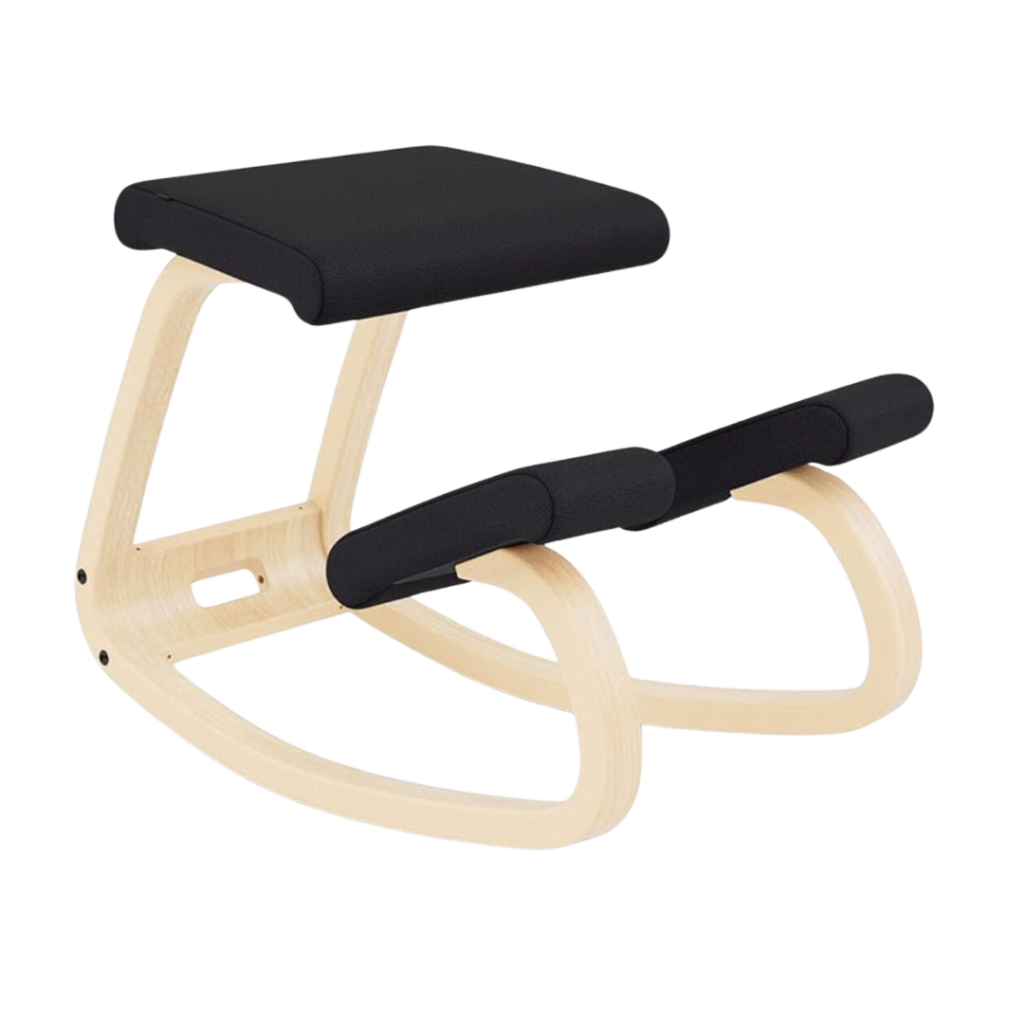 silla ergonómica de rodillas